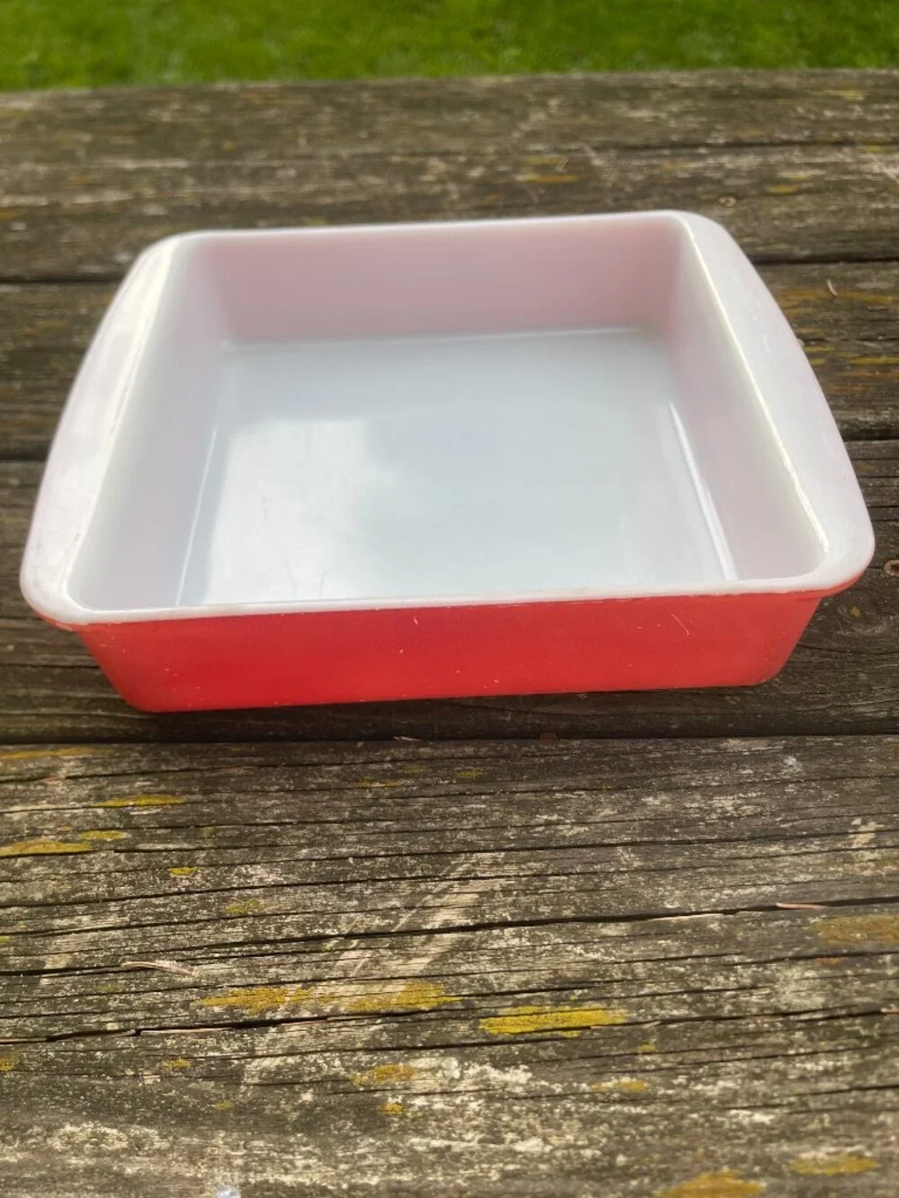 Vintage Pyrex Set of Three Baking Dishes Citrus Colors